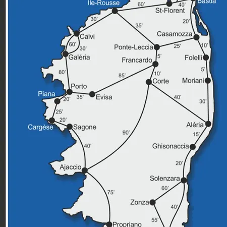 Maison De 4 De Front De Corse-du-sud * Appietto