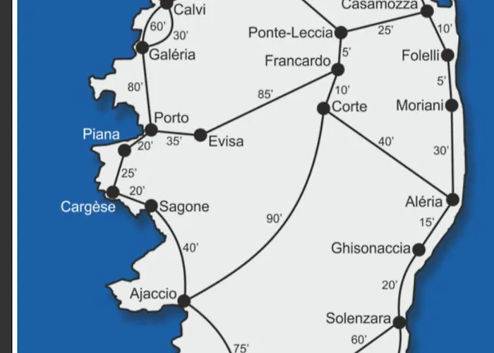 Maison De Pour 10 Personnes De 4 Front De Corse-du-sud * Appietto